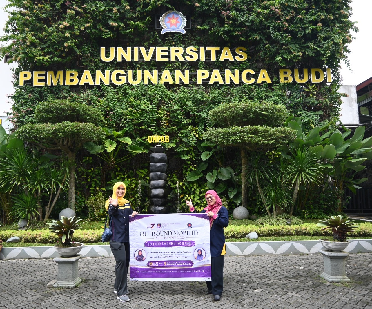 UNPAB Welcomes UiTM Terengganu Lecturers through Inbound Teaching Mobility Program 2026